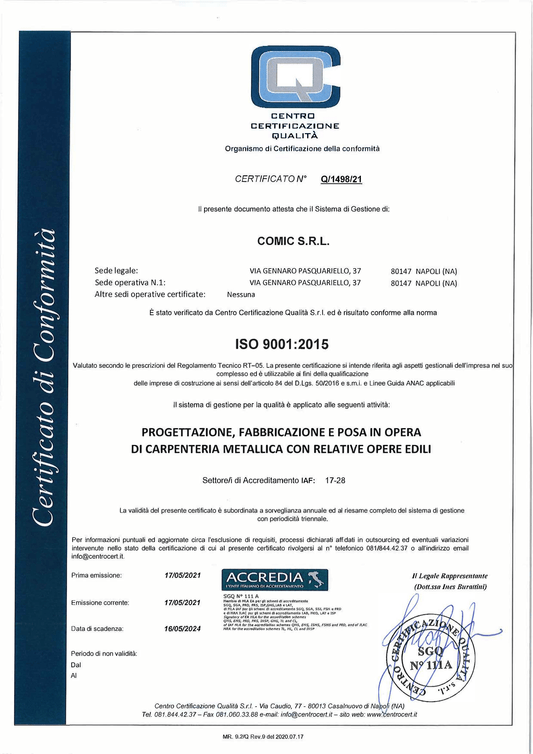 ISO 9001 - 2015 IT